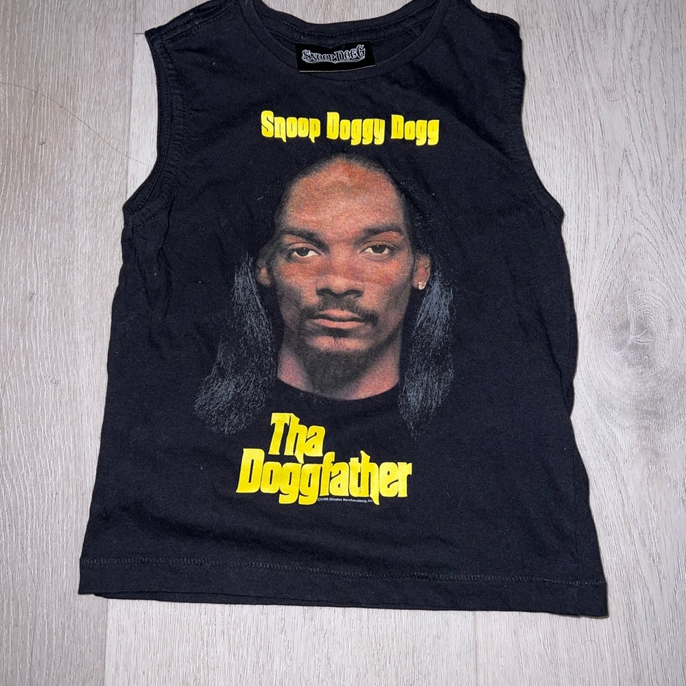 Cotton On Black Graphic Kids Tank Top